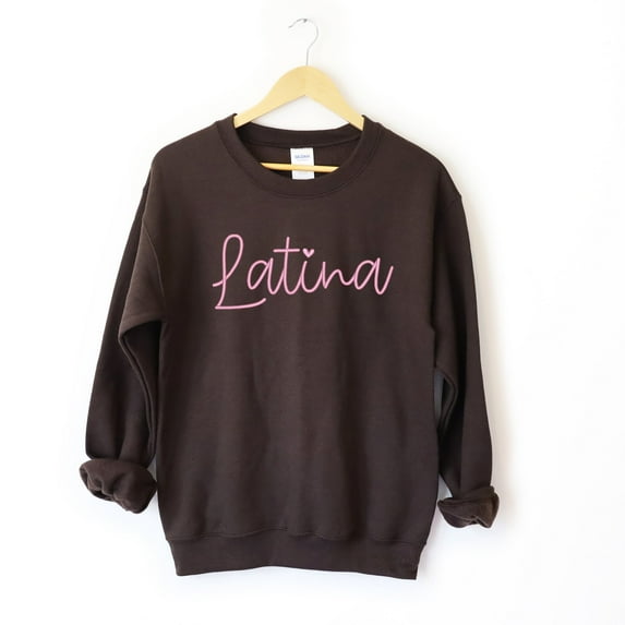 Embroidered Latina Cursive - Women's Graphic Sweatshirt