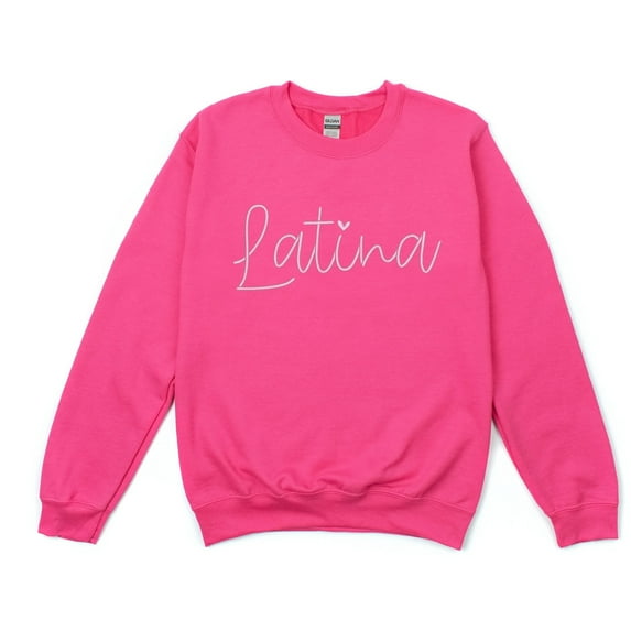 Embroidered Latina Cursive - Women's Graphic Sweatshirt