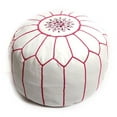 thumbnail image 1 of Beldi Nest Moroccan Pouf Leather Ottoman, 1 of 6
