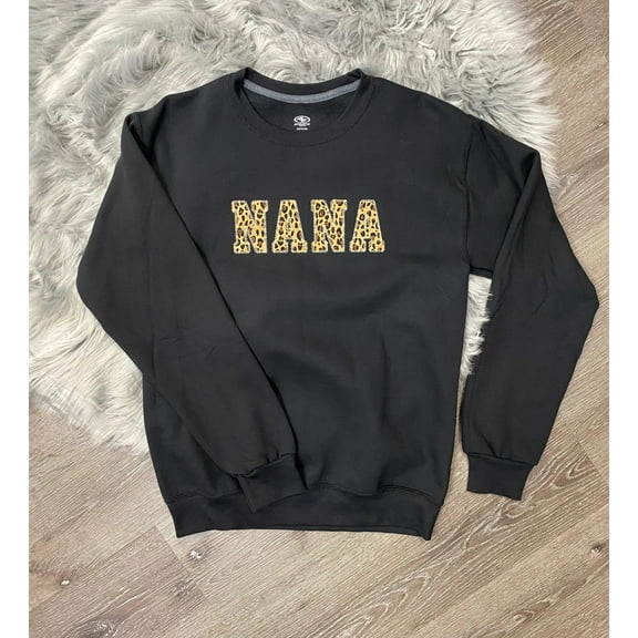 Embroidered Leopard NANA Sweatshirt