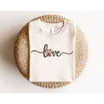 thumbnail image 1 of Embroidered Love Paw Shirt, Embroidered Dog Paw Shirt, Embroidered Cat Paw Shirt, Embroidered Animal Lover Shirt, Animal Lover Tee,Dog Lover, 1 of 5