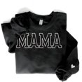thumbnail image 1 of Embroidered Mama Mom Sweatshirt - Perfect for Christmas 2023, 1 of 7
