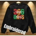 thumbnail image 1 of Embroidered Melanin Pride Sweatshirt, Black History Month, 1 of 4