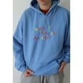 thumbnail image 1 of Embroidered 'Mental Health Matters Rainbow Hoodie, Long Sleeve, Classic fit, Unisex, Adult, 1 of 2