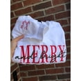 thumbnail image 1 of Embroidered Merry And Bright Christmas Crewneck, 1 of 4