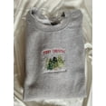 thumbnail image 1 of Embroidered Merry Christmas Trees Sweatshirt, 1 of 5