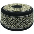 thumbnail image 1 of Embroidered Muslims Men Prayer Hat Ethnic Cultural Islamic Hat Holiday Gift, 1 of 10