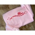 thumbnail image 1 of Embroidered My Weekend Is Booked Sweatshirt, 1 of 2