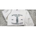 thumbnail image 1 of Embroidered Mystic Falls Vampire City Crewneck, 1 of 1