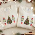 thumbnail image 1 of Embroidered Nutcracker Tree Sweatshirt, Christmas Nutcracker Shirt, Christmas Sweatshirt, Nutcracker Ballet Shirt, Christmas Party Sweater, 1 of 4