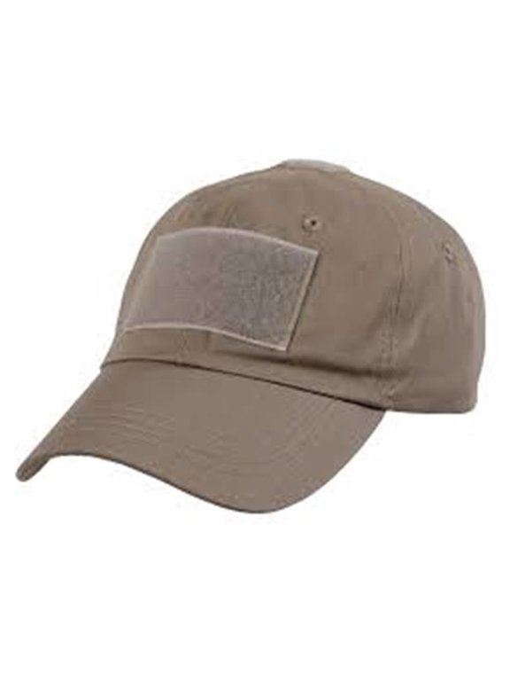 Embroidered Operator Cap - Khaki