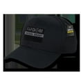 thumbnail image 1 of Embroidered Operator Cap, RAPDOM, Black, 1 of 3