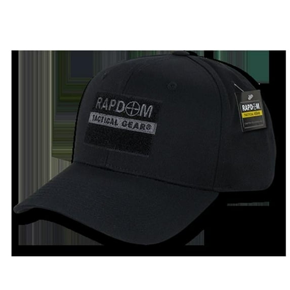 Embroidered Operator Cap, RAPDOM, Black