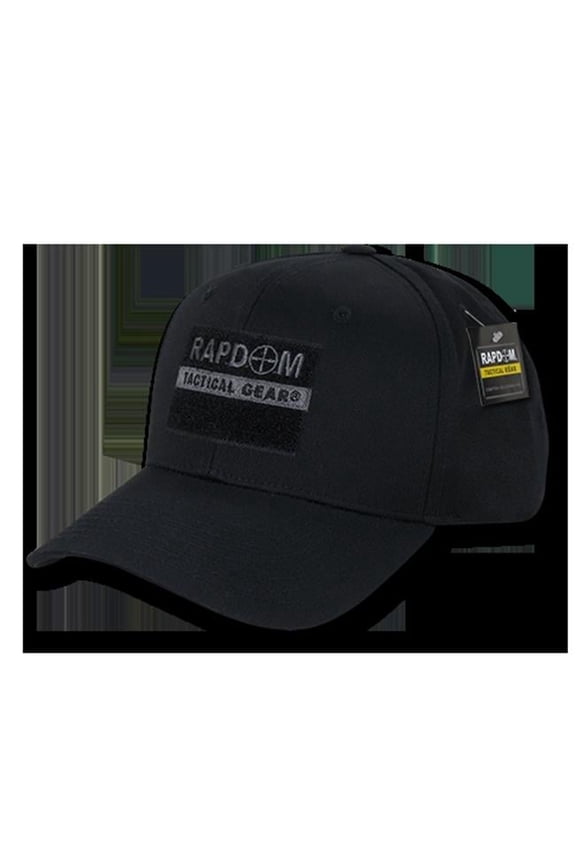 Embroidered Operator Cap, RAPDOM, Black