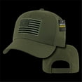 thumbnail image 1 of Embroidered Operator Cap, USA, Olive, 1 of 3