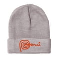 thumbnail image 1 of Embroidered PERU National Logo Hat-EM-0037-Gray, 1 of 1