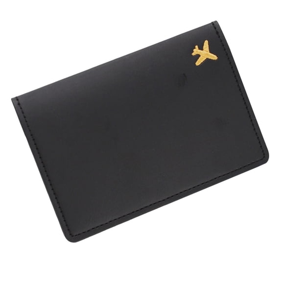 Embroidered PU Passports Holder Passports and Ticket Case for Easy Organization of Cards and Travel Documents