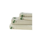 thumbnail image 1 of Embroidered Palm Tree Grove Sheet Set Twin, 1 of 4