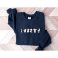 thumbnail image 1 of Embroidered Penguin Sweatshirt, 1 of 1