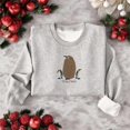 thumbnail image 1 of Embroidered Pesto Giant Penguin Crewneck, 1 of 1