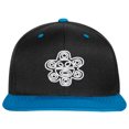 thumbnail image 1 of Embroidered Puerto Rican Taino SUN Logo-EM-0033-Black-Blue, 1 of 2