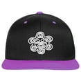 thumbnail image 1 of Embroidered Puerto Rican Taino SUN Logo-EM-0033-Black-Purple, 1 of 2