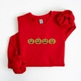 thumbnail image 1 of Embroidered Pumpkin Jack-O-Lantern Sweatshirt, 1 of 1