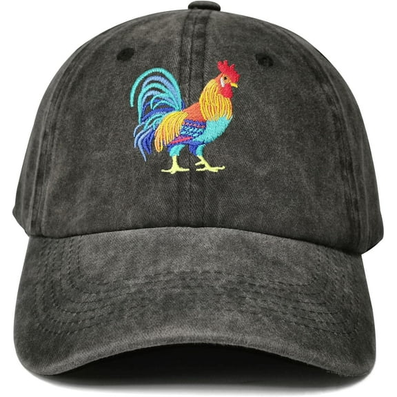 Embroidered Rooster Hats