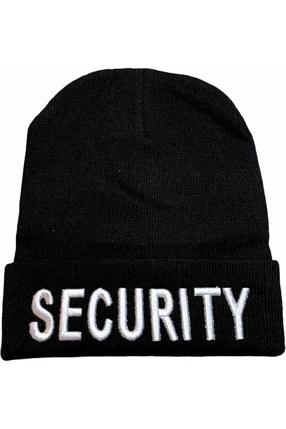 Embroidered Safety Protection Hat, 9" Cuffed Beanie Skull Cap