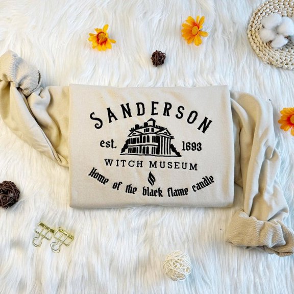 Embroidered Sanderson Witch Muesum Sweatshirt