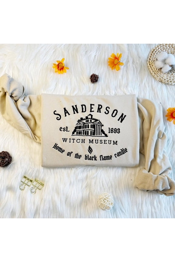 Embroidered Sanderson Witch Muesum Sweatshirt