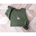thumbnail image 1 of Embroidered Silly Goose Sweatshirt, Embroidered Goose Sweater, Silly Goose Shirt, Funny Sweatshirt, Funny Embroidered Shirt, 1 of 2