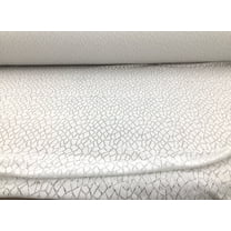 Embroidered Stretch Lace Apparel Fabric Sheer Abstract White GG512