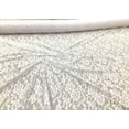 thumbnail image 1 of Embroidered Stretch Lace Apparel Fabric Sheer Pearl White Floral PP55, 1 of 1