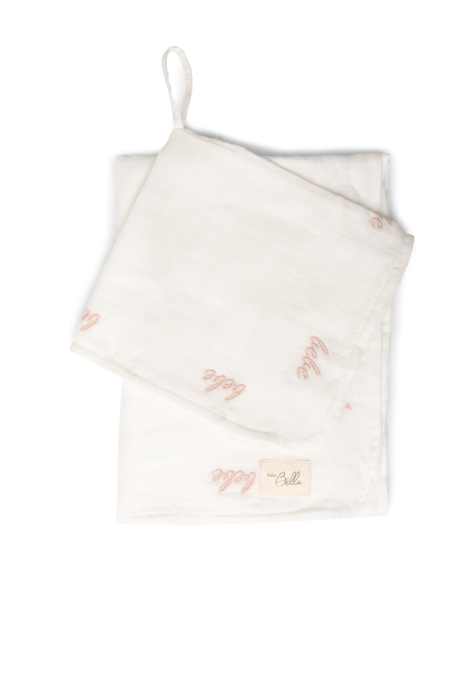 Embroidered Swaddle and Lovey Set