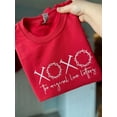thumbnail image 1 of Embroidered Sweatshirt - "XOXO The Original Love Letters", 1 of 4