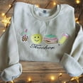 thumbnail image 1 of Embroidered Teacher Sweatshirt: Icon Gift, 1 of 4