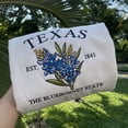 thumbnail image 1 of Embroidered Texas Bluebonnet Sweatshirt, 1 of 5