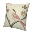 thumbnail image 1 of Embroidered Throw Pillow Covers Pillow Cushion Cases Home Decor Square Floral Pillow Case, 1 of 5