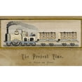 thumbnail image 1 of Embroidered Train Poster Print By Mary Evans Picture Library (36 X 24), 1 of 3