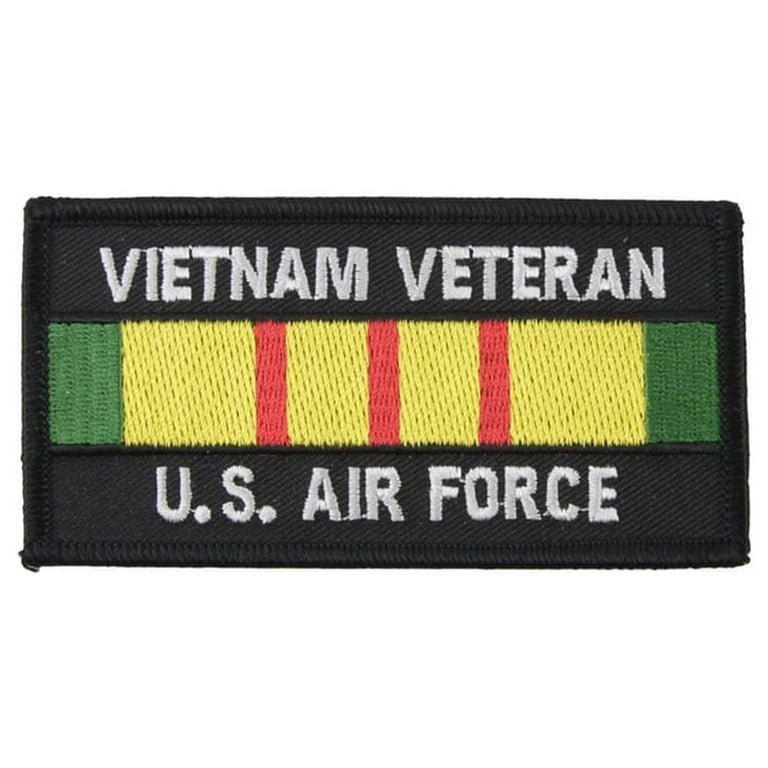 Embroidered US Air Force Veteran Hat Vest Patch Sew Iron Military USAF Vet Gift Embroidered US Air Force Veteran Hat Vest Patch Sew Iron Military USAF Vet Gift
