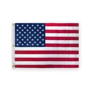 Embroidered USA Golf Flags with 3 Grommets 14" x 20" | Sewn USA Golf Flag | 400 Denier Nylon