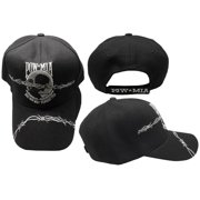Embroidered USA Pow Mia POWMIA Barb Barbed Wire Shadow Baseball Cap Hat RUF
