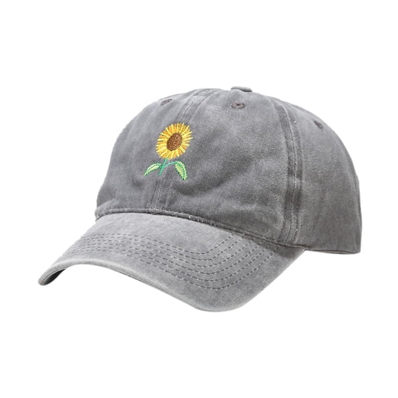 Embroidered Unisex Baseball Cap Anti-Slip Design Cap Sporty Vibe Cap Classic Silhouette Cap Curved Brim Cap Unisex Style Aesthetic Washed Distressed Baseball Cap Street Fashion Cap