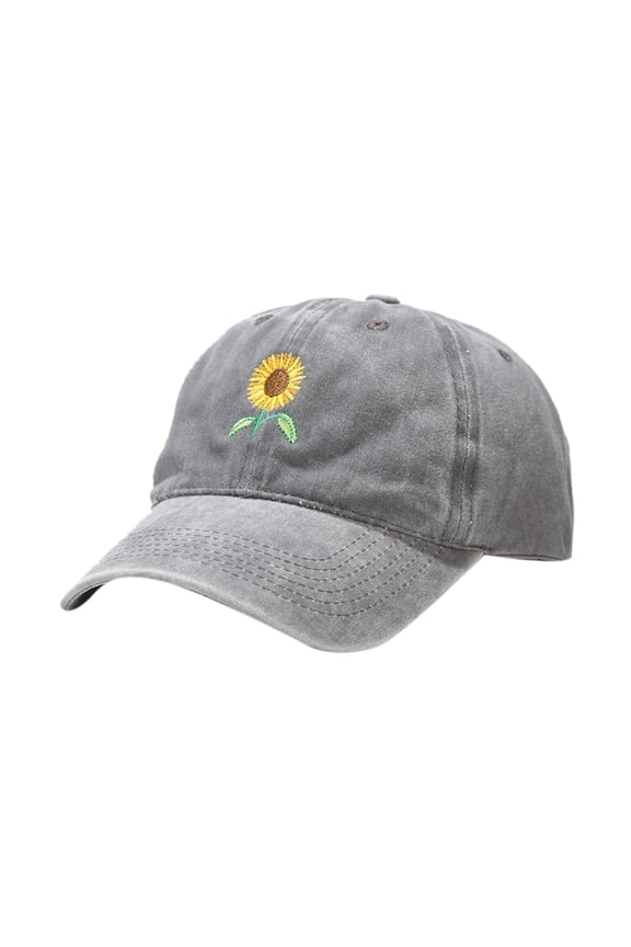 Embroidered Unisex Baseball Cap Anti-Slip Design Cap Sporty Vibe Cap Classic Silhouette Cap Curved Brim Cap Unisex Style Aesthetic Washed Distressed Baseball Cap Street Fashion Cap