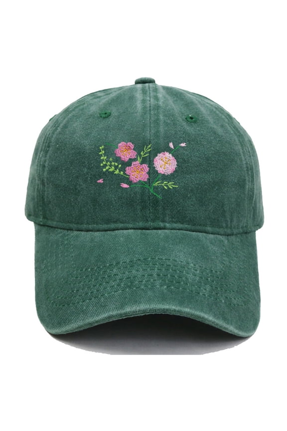 Embroidered Unisex Baseball Cap Non-Restrictive Cap Great For Daily Commuting Cap Skin Friendly Cap Adjustable Closure Cap Breathable Fabric Cap Vintage Inspired Appearance Vintage Curved Brim Cap