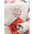 thumbnail image 1 of Embroidered Valentine's Book Sweatshirt, 1 of 4