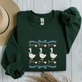 thumbnail image 1 of Embroidered Vintage 80s Goose Shirt, Funny Blue Ribbon Goose Sweatshirt, Retro Goose TShirt, Cute Farm Animal Hoodie, Cottagecore Gift Tee, 1 of 5