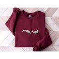thumbnail image 1 of Embroidered Whale Marine Sweatshirt, 1 of 1