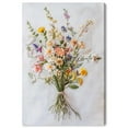 thumbnail image 1 of Embroidered Wildflowers Canvas Classic Cottage Art by Art Remedy, Gallery Wrapped, 10" x 15", 1 of 7